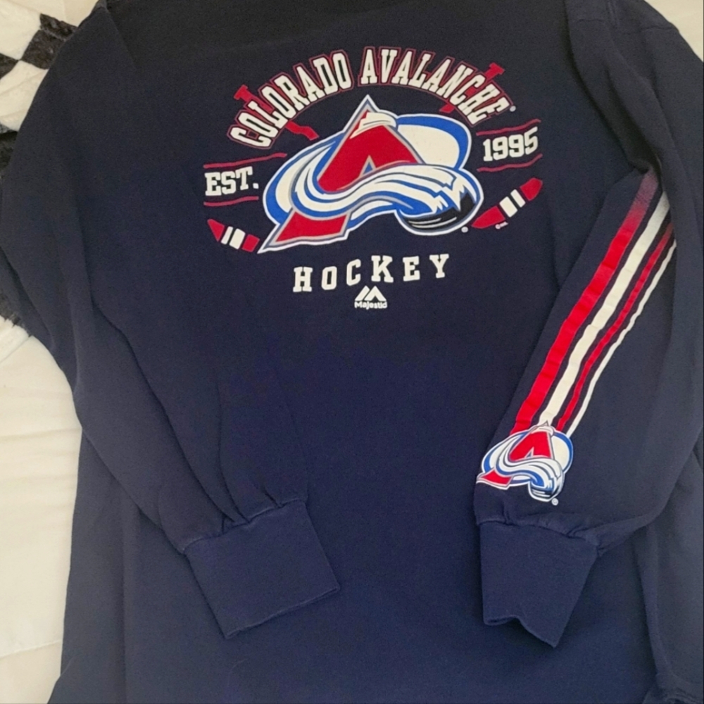 Colorado Avalanche mens long sleeve t-shirt